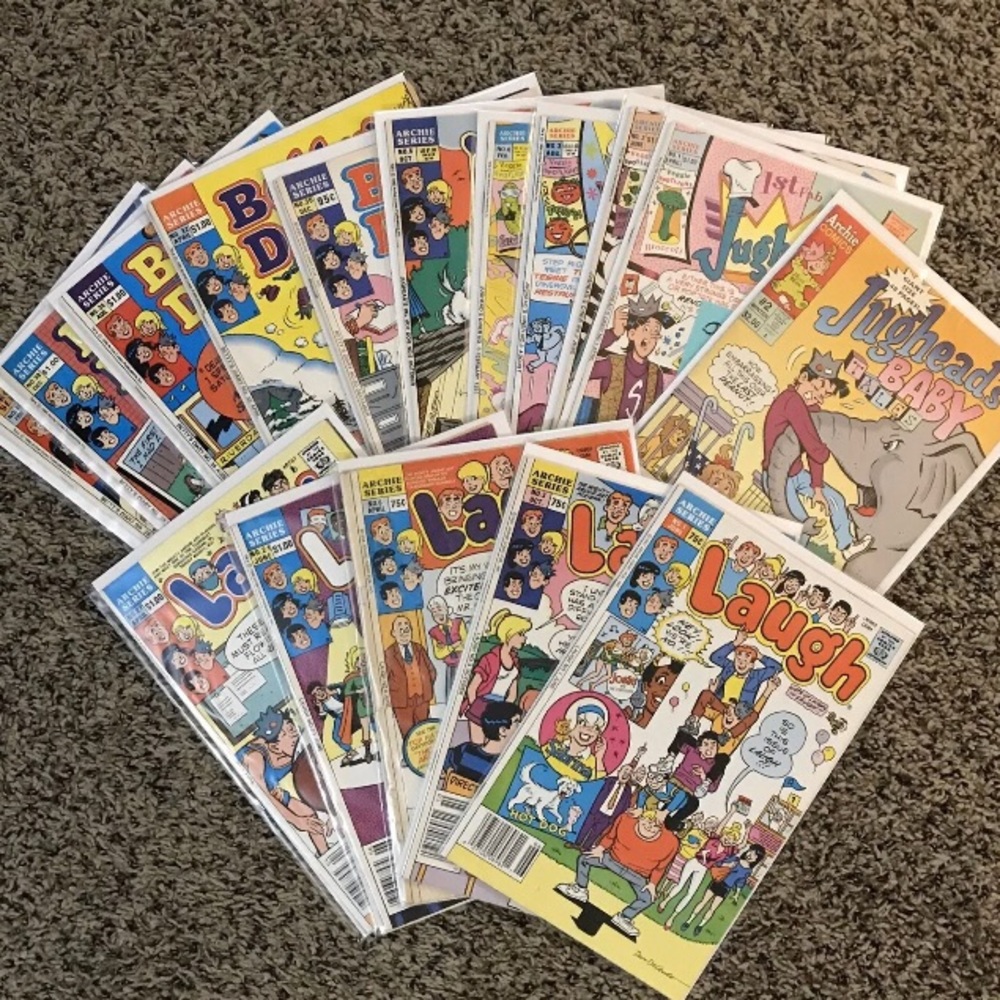 Lot of 15 Vintage Archie Comics Betty Jughead